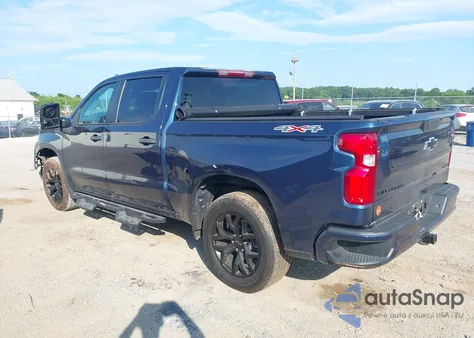 2022 Chevrolet Silverado 1500 Ltd 4Wd Short Bed Custom z USA, uszkodzony, nr VIN 3GCPYBEKXNG194908